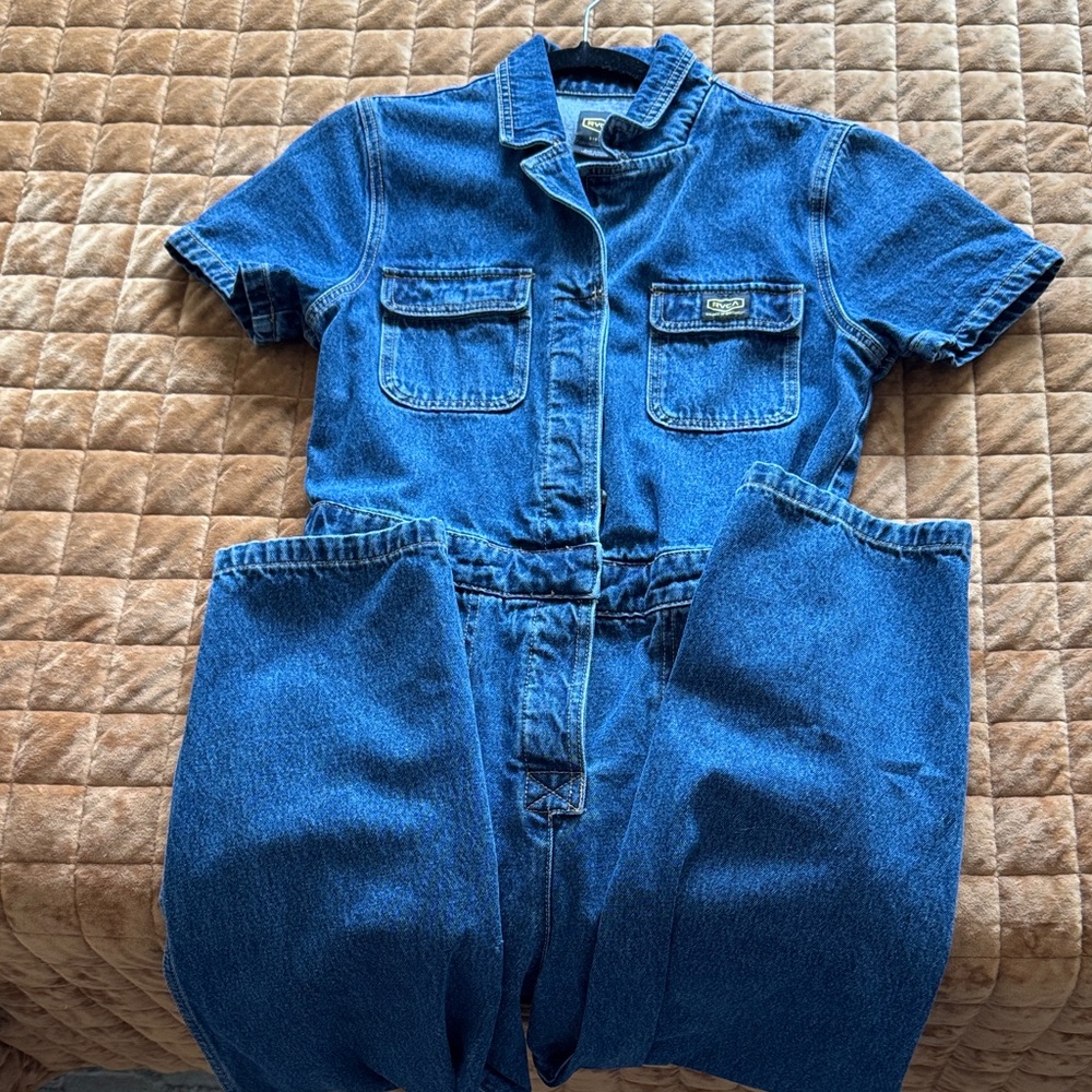 RVCA Denim Jumpsuit